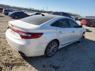 2013 Hyundai Azera with VIN KMHFH4JG8DA319678, listed as a Copart auction lot 41893075 with 157,552 mi miles and Salvage Title. Bid and sale history available at carsss.com. Image 3.