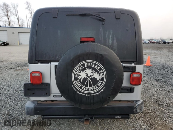 2006 Jeep Wrangler Unlimited LWB with VIN 1J4FA44S66P757473, listed as a Copart auction lot 50405835 with 143,685 mi miles and Salvage Title. Bid and sale history available at carsss.com. Image 6.