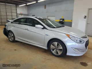 2015 Hyundai Sonata Hybrid Limited with VIN KMHEC4A47FA127087, listed as a Copart auction lot 49384025 with 143,905 mi miles and Salvage Title. Bid and sale history available at carsss.com. Image 4.