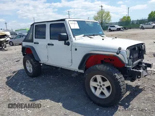 2012 Jeep Wrangler Unlimited Sport z VIN 1C4HJWDG0CL222194, wystawiony jako IAAI lot #42076024 z przebiegiem Nie podano mil oraz . Historia ofert i sprzedaży dostępna na DreamBid. Obrazek 1.