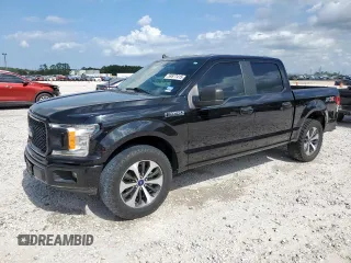 2020 Ford F-150 XL with VIN 1FTEW1CP2LKE78545, listed as a Copart auction lot 59577415 with 110,876 mi miles and Salvage title. Bid and sale history available at DreamBid. Image 1.