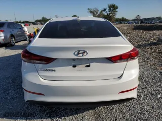 2018 Hyundai Elantra SEL with VIN 5NPD84LF8JH360042, listed as a Copart auction lot 52546685 with 42,862 mi miles and Salvage Title. Bid and sale history available at carsss.com. Image 6.