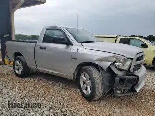 2013 Ram 1500 Express with VIN 3C6JR6AT0DG521721, listed as a Copart auction lot 53837675 with 125,603 mi miles and Salvage title. Bid and sale history available at DreamBid. Image 4.