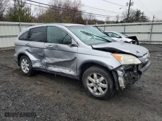 2007 Honda CR-V EX-L with VIN JHLRE48797C070710, listed as a Copart auction lot 49617375 with 114,507 mi miles and Salvage Title. Bid and sale history available at carsss.com. Image 4.