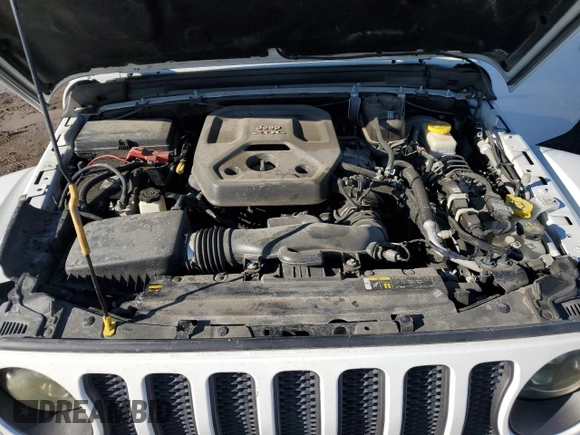 2020 Jeep Wrangler Unlimited Rubicon с VIN 1C4HJXFN8LW342681, выставлен на аукционе Copart как лот 88601185 с пробегом 53 065 миль миль и Списание • Salvage title. История ставок и продаж доступна на DreamBid. Изображение 12.