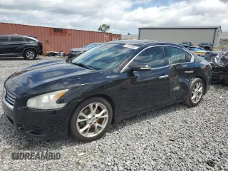 2014 Nissan Maxima SV with VIN 1N4AA5AP3EC468732, listed as a Copart auction lot 60358065 with 147,250 mi miles and Salvage title. Bid and sale history available at DreamBid. Image 1.