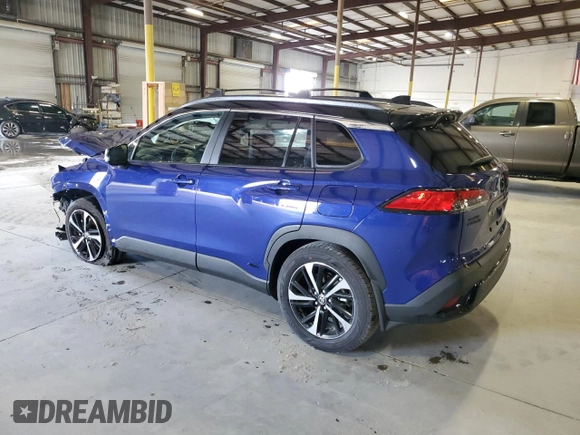 2024 Toyota Corolla Cross Hybrid S z VIN 7MUFBABG7RV060796, wystawiony jako Copart lot #43499665 z przebiegiem 2 495 mil mil oraz Szkoda całkowita • Salvage title. Historia ofert i sprzedaży dostępna na DreamBid. Obrazek 2.