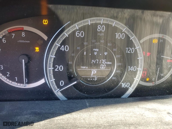 2015 Honda Accord Sedan LX with VIN 1HGCR2F38FA042890, listed as a Copart auction lot 51551625 with 147,176 mi miles and Clean Title. Bid and sale history available at carsss.com. Image 9.