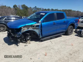 2021 Ford Ranger XL with VIN 1FTER4FH7MLD89272, listed as a Copart auction lot 50009035 with 48,725 mi miles and Salvage title. Bid and sale history available at DreamBid. Image 1.