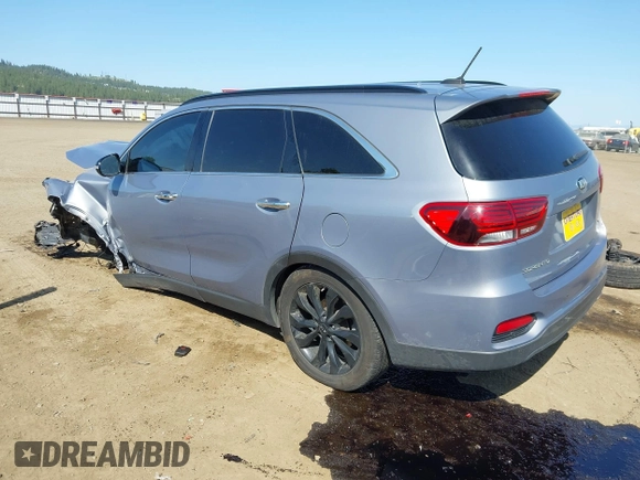 2020 Kia Sorento LX with VIN 5XYPGDA5XLG672013, listed as a IAAI auction lot 42185299 with 78,681 mi miles and . Bid and sale history available at carsss.com. Image 3.