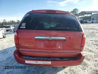 2002 Chrysler Town & Country LXi with VIN 2C4GP54L42R798247, listed as a Copart auction lot 45468355 with 234,460 mi miles and Salvage Title. Bid and sale history available at carsss.com. Image 6.