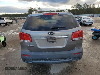 2013 Kia Sorento LX with VIN 5XYKT4A27DG369154, listed as a Copart auction lot 41340805 with 201,305 mi miles and Clean Title. Bid and sale history available at carsss.com. Image 6.