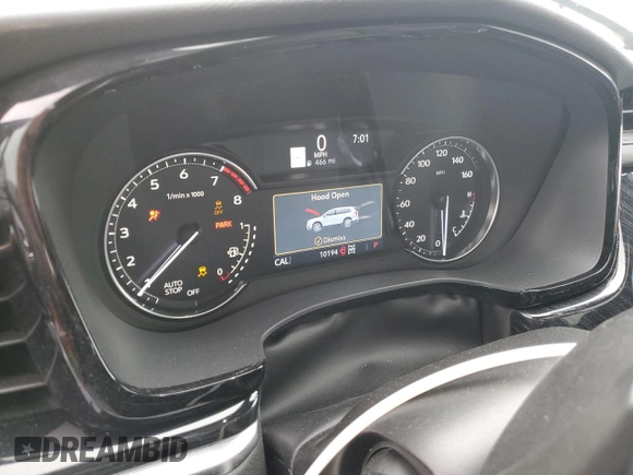 2024 Cadillac XT6 AWD Premium Luxury with VIN 1GYKPDRS8RZ747042, listed as a Copart auction lot 81598994 with 10,194 mi miles and Clean Title. Bid and sale history available at DreamBid. Image 9.