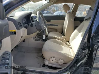 2007 Hyundai Accent GLS with VIN KMHCN46C47U122463, listed as a Copart auction lot 46126345 with 92,824 mi miles and Salvage Title. Bid and sale history available at carsss.com. Image 7.