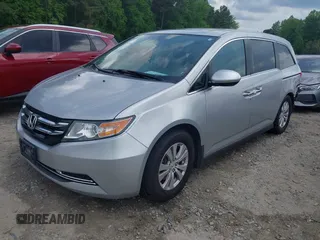 2015 Honda Odyssey EX-L with VIN 5FNRL5H68FB044259, listed as a IAAI auction lot 42127227 with 143,902 mi miles and . Bid and sale history available at DreamBid. Image 2.
