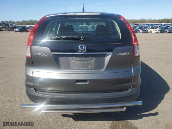 2013 Honda CR-V LX with VIN 2HKRM4H33DH643145, listed as a Copart auction lot 49528035 with 33,695 mi miles and Salvage Title. Bid and sale history available at carsss.com. Image 6.