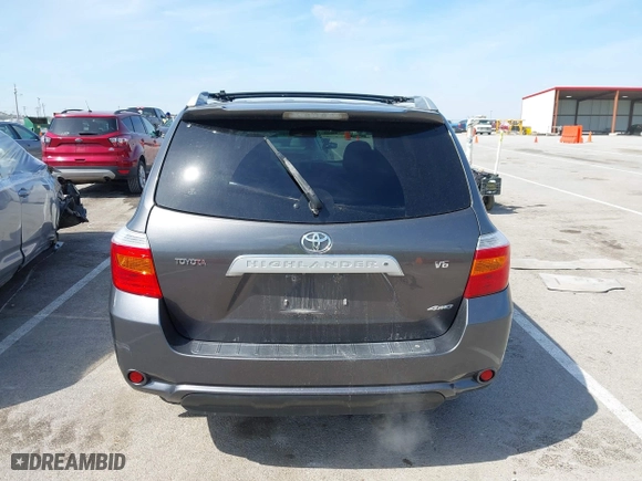 2008 Toyota Highlander Limited with VIN JTEES42A782105255, listed as a IAAI auction lot 41879970 with 255,222 mi miles. Bid and sale history available at carsss.com. Image 16.