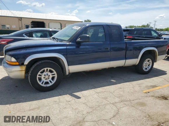 2003 Dodge Dakota SLT z VIN 1D7HL42N33S237980, wystawiony jako Copart lot #55276095 z przebiegiem 97 471 mil mil oraz Tytuł czysty. Historia ofert i sprzedaży dostępna na DreamBid. Obrazek 1.