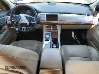 2015 Jaguar XF I4 T Premium with VIN SAJWA0FS5FPU66783, listed as a Copart auction lot 86814004 with 0 mi miles and Salvage Title. Bid and sale history available at carsss.com. Image 8.