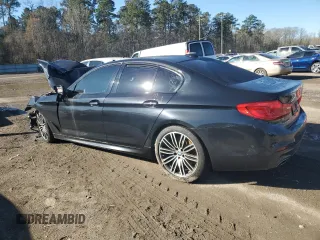 2017 BMW 5 Series 540i with VIN WBAJE5C37HG914383, listed as a Copart auction lot 46895345 with Not provided miles and Salvage title. Bid and sale history available at DreamBid. Image 2.