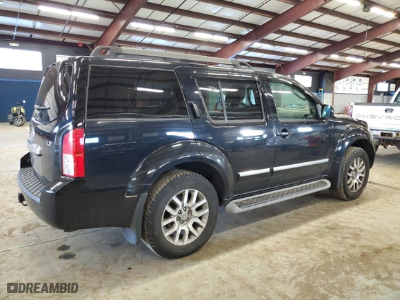 2010 Nissan Pathfinder SE with VIN 5N1AR1NB5AC615844, listed as a Copart auction lot 46777795 with 223,280 mi miles and Clean Title. Bid and sale history available at carsss.com. Image 3.