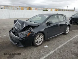 2021 Toyota Corolla Hatchback SE with VIN JTND4MBE7M3114518, listed as a Copart auction lot 49510335 with 44,090 mi miles and Salvage Title. Bid and sale history available at carsss.com. Image 1.
