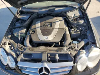 2007 Mercedes-Benz CLK 350 with VIN WDBTJ56H87F209934, listed as a Copart auction lot 81352814 with 300,745 mi miles and Salvage Title. Bid and sale history available at DreamBid. Image 12.