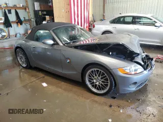 2003 BMW Z4 3.0i with VIN 4USBT53433LU00627, listed as a Copart auction lot 59109725 with 96,421 mi miles and Salvage title. Bid and sale history available at DreamBid. Image 4.