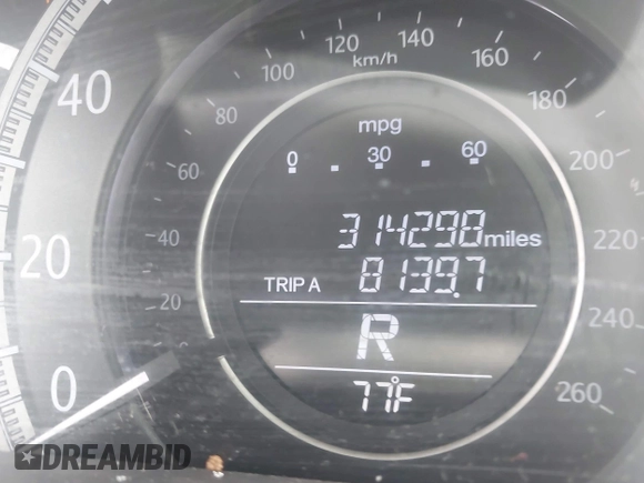 2013 Honda Accord EX with VIN 1HGCR2F71DA228917, listed as a IAAI auction lot 42288757 with 314,298 mi miles and . Bid and sale history available at DreamBid. Image 15.