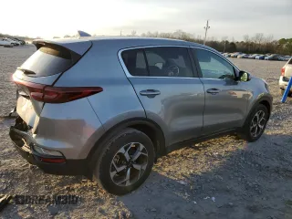 2021 Kia Sportage LX with VIN KNDPM3AC8M7944557, listed as a Copart auction lot 46100035 with 76,924 mi miles and Salvage Title. Bid and sale history available at carsss.com. Image 3.