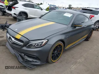 2017 Mercedes-Benz C 63 S AMG with VIN WDDWJ8HB1HF426693, listed as a IAAI auction lot 42042268 with 83,042 mi miles and . Bid and sale history available at carsss.com. Image 18.
