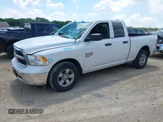 2019 Ram 1500 Tradesman with VIN 1C6RR6FG1KS704789, listed as a IAAI auction lot 42631637 with 130,486 mi miles and . Bid and sale history available at DreamBid. Image 23.