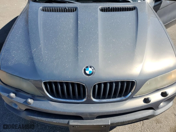 2006 BMW X5 3.0i with VIN 5UXFA13596LY33807, listed as a Copart auction lot 46593215 with 0 mi miles and Salvage Title. Bid and sale history available at carsss.com. Image 13.