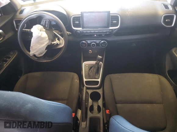 2021 Hyundai Venue SE with VIN KMHRB8A39MU108670, listed as a Copart auction lot 50427805 with 76,678 mi miles and Salvage Title. Bid and sale history available at DreamBid. Image 8.