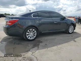 2014 Buick LaCrosse Leather with VIN 1G4GB5G39EF177040, listed as a Copart auction lot 54257695 with 128,690 mi miles and Salvage Title. Bid and sale history available at DreamBid. Image 3.