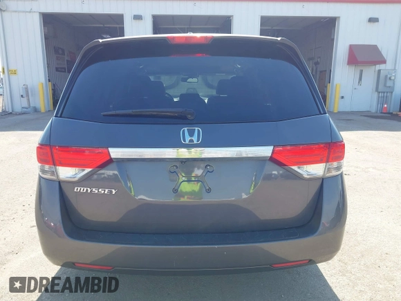 2014 Honda Odyssey EX-L z VIN 5FNRL5H64EB031426, wystawiony jako IAAI lot #41777542 z przebiegiem 162 426 mil mil oraz . Historia ofert i sprzedaży dostępna na DreamBid. Obrazek 16.