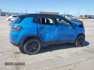 2023 Jeep Compass Latitude with VIN 3C4NJDBNXPT514180, listed as a Copart auction lot 48315415 with 32,427 mi miles and Salvage Title. Bid and sale history available at DreamBid. Image 3.