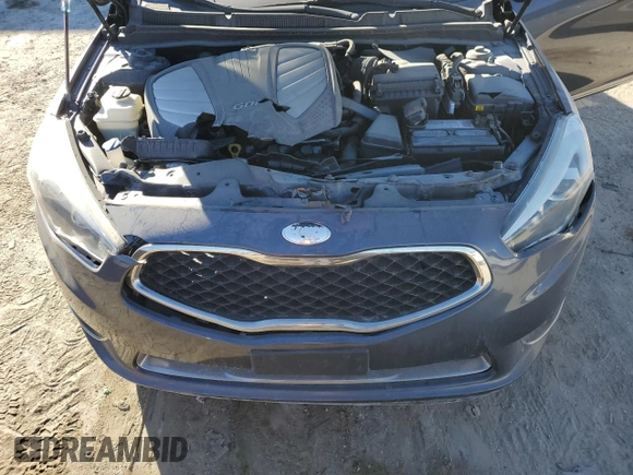 2014 Kia Cadenza Premium with VIN KNALN4D70E5144622, listed as a Copart auction lot 82296494 with 150,352 mi miles and Salvage Title. Bid and sale history available at carsss.com. Image 11.