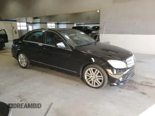 2008 Mercedes-Benz C 300 Sport with VIN WDDGF81X48F118820, listed as a Copart auction lot 49569645 with 169,928 mi miles and Salvage title. Bid and sale history available at DreamBid. Image 4.