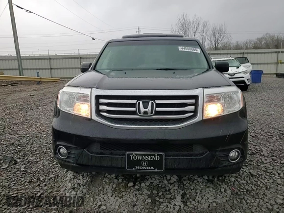2012 Honda Pilot Touring with VIN 5FNYF3H9XCB040629, listed as a Copart auction lot 44800885 with 116,736 mi miles and Salvage Title. Bid and sale history available at carsss.com. Image 12.