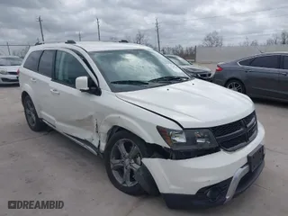 2015 Dodge Journey Crossroad with VIN 3C4PDCGBXFT752568, listed as a IAAI auction lot 41749105 with 119,251 mi miles. Bid and sale history available at carsss.com. Image 1.