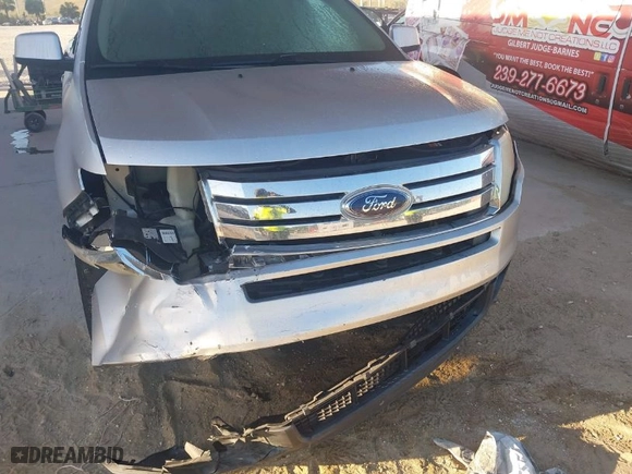 2010 Ford Edge Limited with VIN 2FMDK3KC3ABA72844, listed as a IAAI auction lot 41837503 with 123,579 mi miles. Bid and sale history available at carsss.com. Image 6.