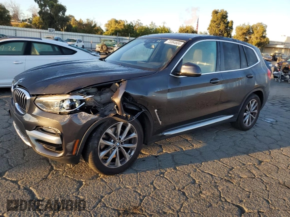 2018 BMW X3 xDrive30i with VIN 5UXTR9C54JLD68407, listed as a Copart auction lot 73364604 with 59,101 mi miles and Salvage Title. Bid and sale history available at carsss.com. Image 1.