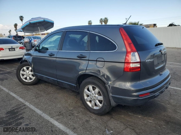 2011 Honda CR-V SE with VIN 5J6RE3H47BL044767, listed as a Copart auction lot 50050655 with 156,368 mi miles and Salvage Title. Bid and sale history available at carsss.com. Image 2.