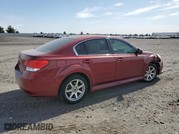2013 Subaru Legacy Premium with VIN 4S3BMBC69D3012256, listed as a Copart auction lot 60819295 with 77,354 mi miles and Salvage title. Bid and sale history available at DreamBid. Image 3.