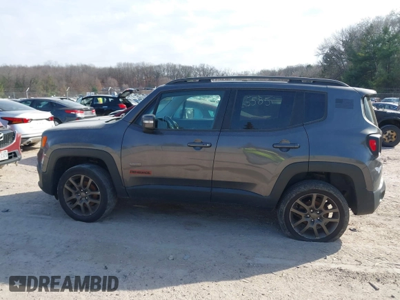 2016 Jeep Renegade Latitude with VIN ZACCJBBT8GPE15701, listed as a IAAI auction lot 41785585 with Not Provided miles. Bid and sale history available at carsss.com. Image 14.