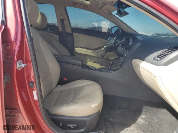 2014 Kia Optima EX with VIN 5XXGN4A76EG268432, listed as a Copart auction lot 46721375 with 116,857 mi miles and Salvage Title. Bid and sale history available at carsss.com. Image 7.