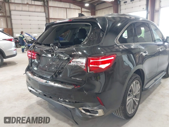 2017 Acura MDX Technology with VIN 5FRYD4H57HB031109, listed as a IAAI auction lot 42428908 with 44,095 mi miles and . Bid and sale history available at DreamBid. Image 17.