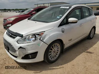 2015 Ford C-Max Energi SEL with VIN 1FADP5CU1FL100808, listed as a Copart auction lot 53716285 with 106,620 mi miles and Salvage Title. Bid and sale history available at carsss.com. Image 1.