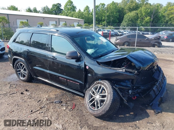 2018 Jeep Grand Cherokee Trailhawk with VIN 1C4RJFLG4JC241057, listed as a IAAI auction lot 42416590 with 81,822 mi miles and . Bid and sale history available at DreamBid. Image 1.